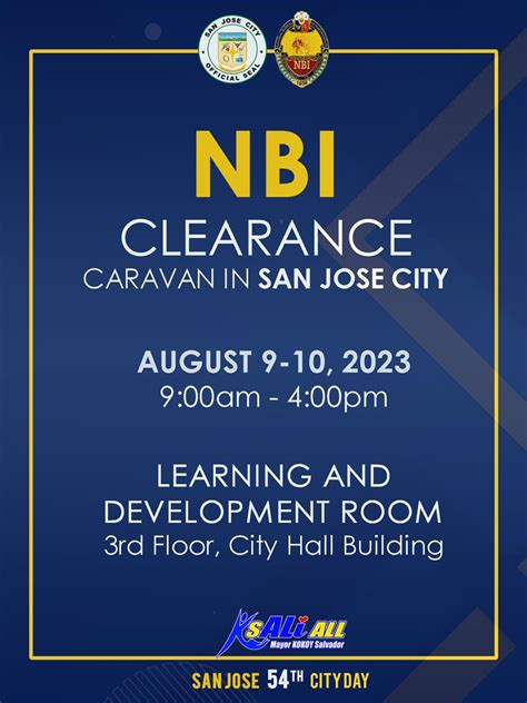 NBI Clearance Caravan .